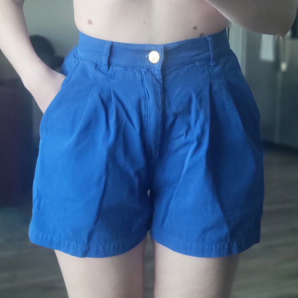 Big Bud Press Blue XXS Trouser Shorts